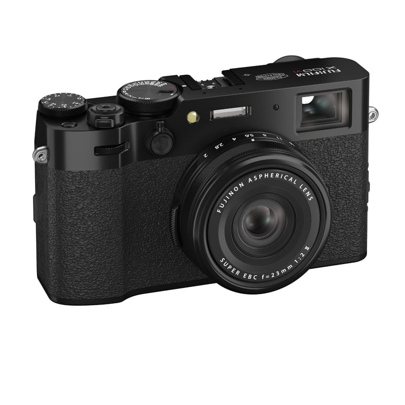 Fujifilm X100VI schwarz Kamera Fujifilm X100VI schwarz Kompaktkamera mit 23mm Objektiv.