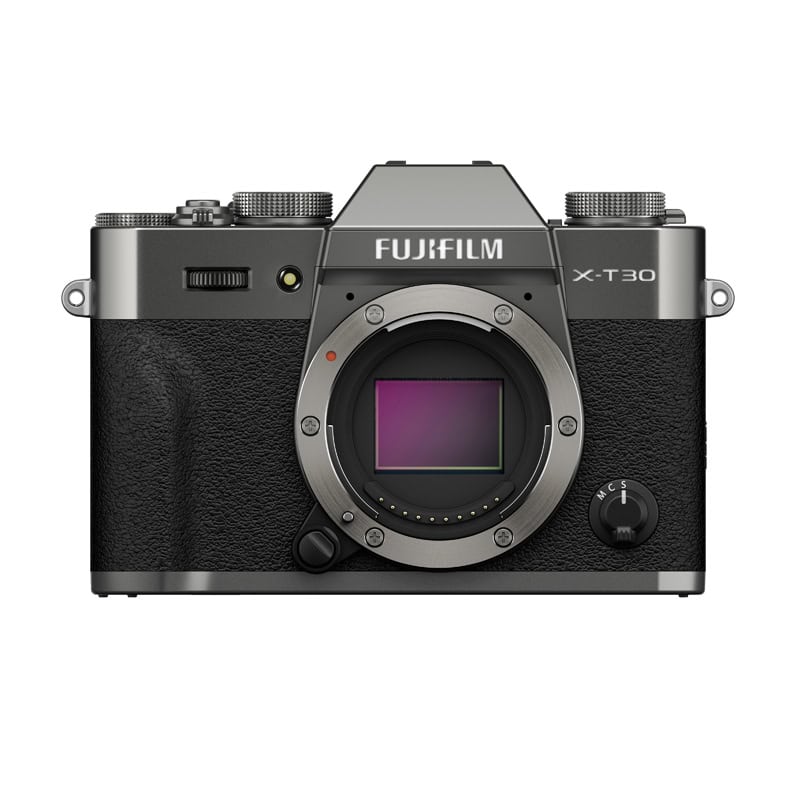 Fujifilm X-T30 III Gehäuse in anthrazit, spiegellosystemkamera.